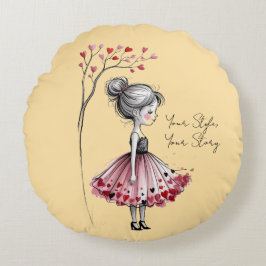 Your Style, Your Story. Rund Kudde