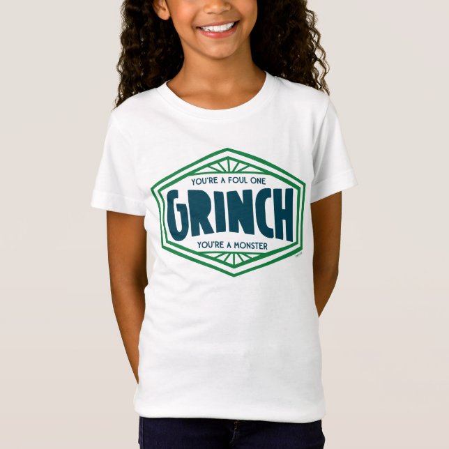 You're a Foul One Grinch T Shirt (Framsida)