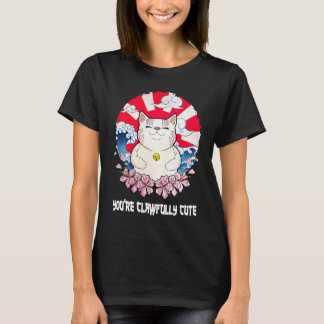 Youre Clawfully Cute Cat Couples Kitten 1 T Shirt