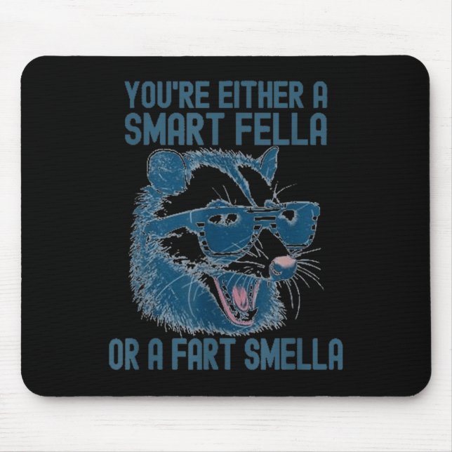 You're Either A Smart Fella Or A Fart Smella Funny Musmatta (Framsidan)