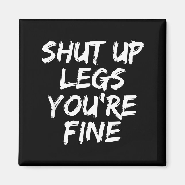 You're Fine Funny Running  Magnet (Framsidan)