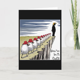 You're In A Cult - Funny Anti Trump  Kort