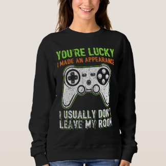 You're Lucky I Made An Appearance Video Game Contr T Shirt