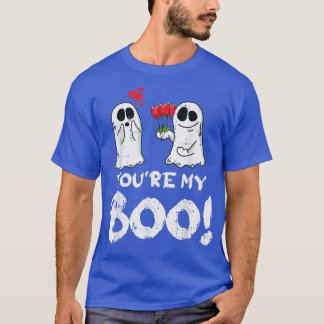 Youre My Boo Lazy Halloween Costume Funny Ghost Co T Shirt
