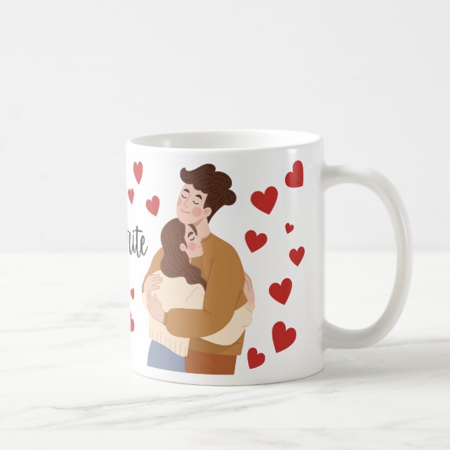 You're my favorite person kaffemugg (Höger)