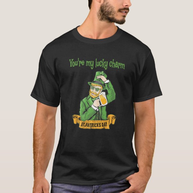 You're My Lucky Charm Premium_21 T Shirt (Framsida)