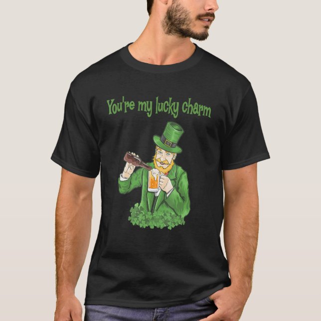 You're my lucky charm t shirt (Framsida)