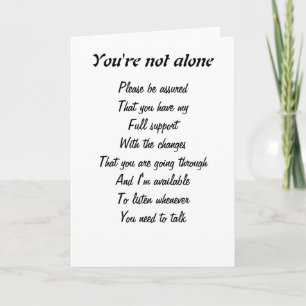 You're not alone kort