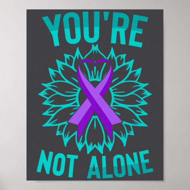 Youre Not Alone Premium  Poster (Framsidan)