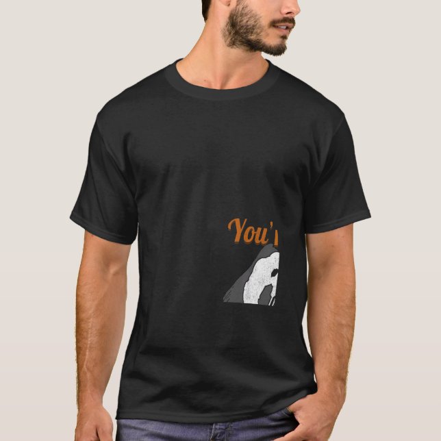 You're Not Even On My Level Engineer Tripod Land S T Shirt (Framsida)