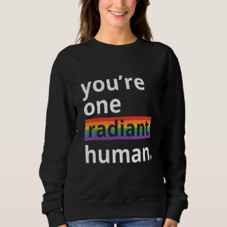 You're One Radiant Human Bisexual Transgender Rain T Shirt