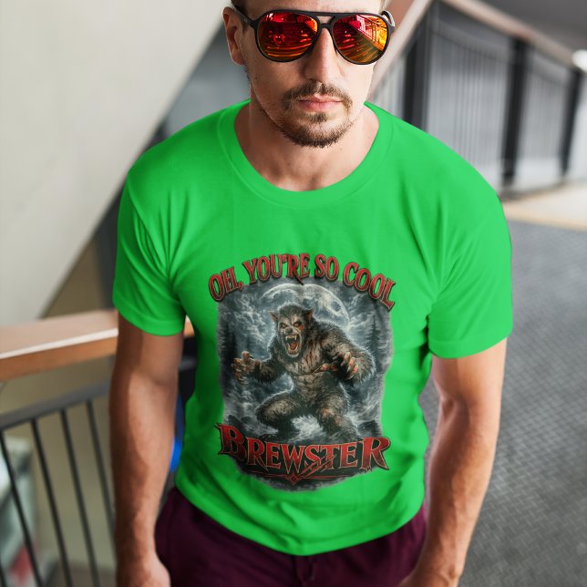 You're So Cool, Brewster Herr Mörk T-Shirt (Oh, You're So Cool, Brewster! )