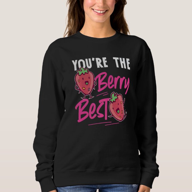 You're The Berry Best Strawberry T Shirt (Framsida)