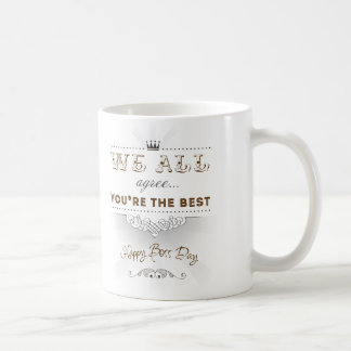 You're the best, Happy Boss's Day Kaffemugg