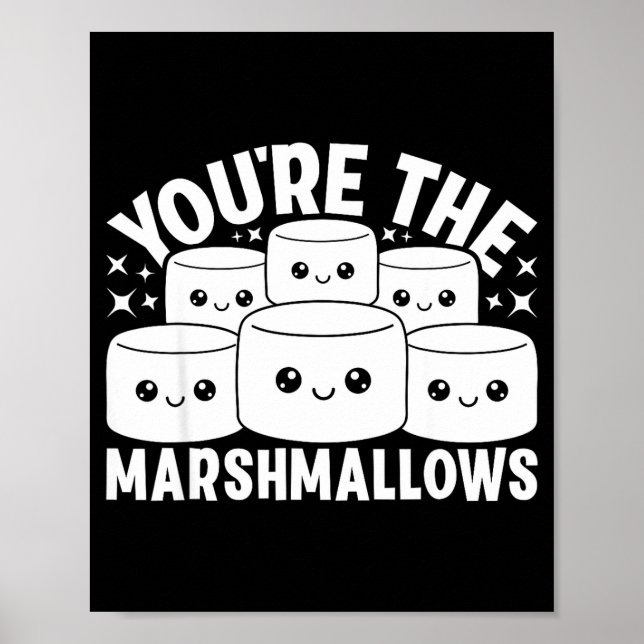 You're The Marshmallows To My Hot Cocoa Valentine' Poster (Framsidan)