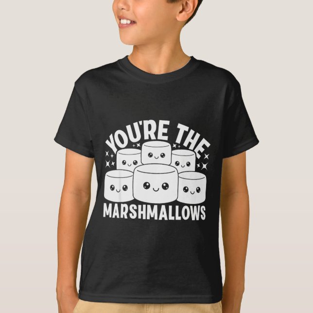 You're The Marshmallows To My Hot Cocoa Valentine' T Shirt (Framsida)