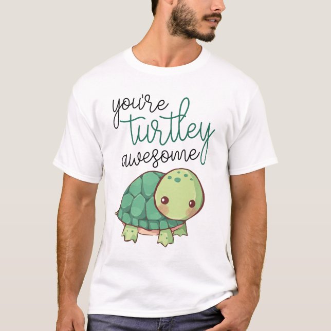 youre turtley fantastisk t shirt (Framsida)