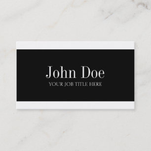 YourJobTitle vit Visitkort