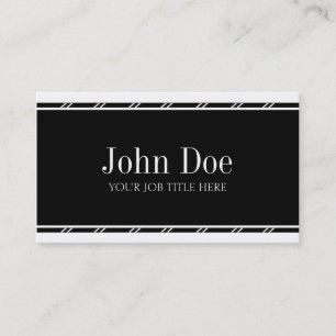 YourJobTitle! Vit Visitkort