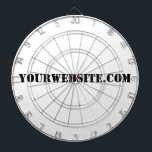 YourWebSite.com Darttavla<br><div class="desc">"YourWebSite.com" Byt ut .com adress mot Webben adress. Lägg till valfri annan slogan eller text.</div>