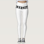 YourWebSite.com Leggings<br><div class="desc">"YourWebSite.com" Byt ut .com adress mot Webben adress. Lägg till valfri annan slogan eller text.</div>