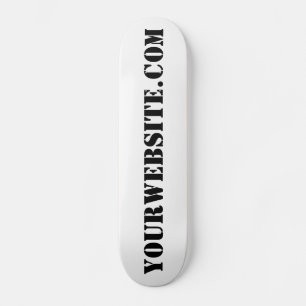 YourWebSite.com Mini Skateboard Bräda 18,7 Cm