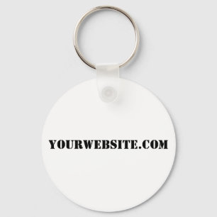 YourWebSite.com Nyckelring