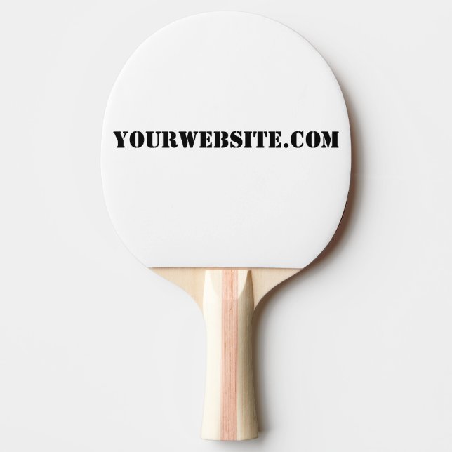 YourWebSite.com Pingisracket (Framsidan)