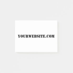 YourWebSite.com Post-it Block