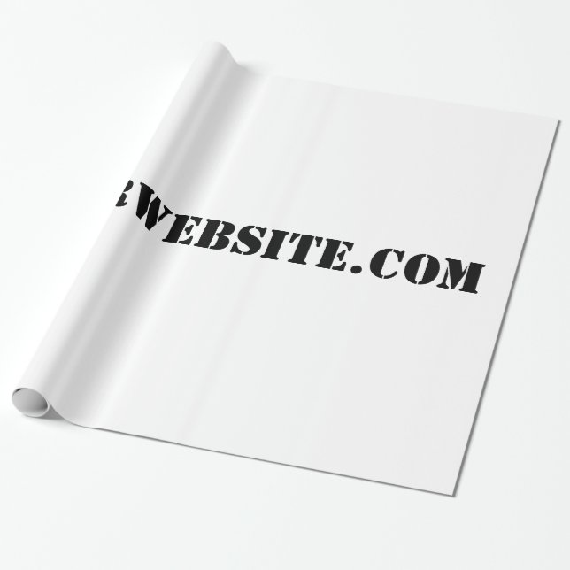 YourWebSite.com Presentpapper (Utrullad)