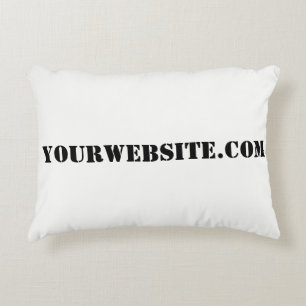 YourWebSite.com Prydnadskudde