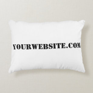 YourWebSite.com Prydnadskudde