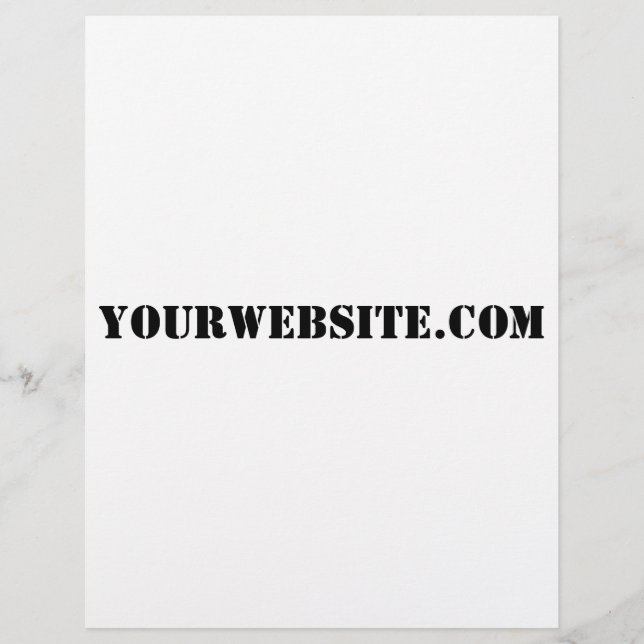 YourWebSite.com Reklamblad (Framsidan)