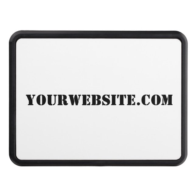 YourWebSite.com Skydd För Dragkrok (Framsidan)