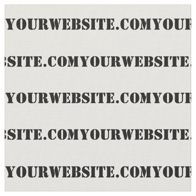 YourWebSite.com Tyg (Närbild)