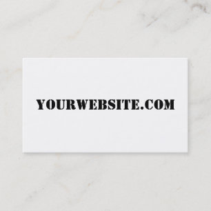 YourWebSite.com Visitkort