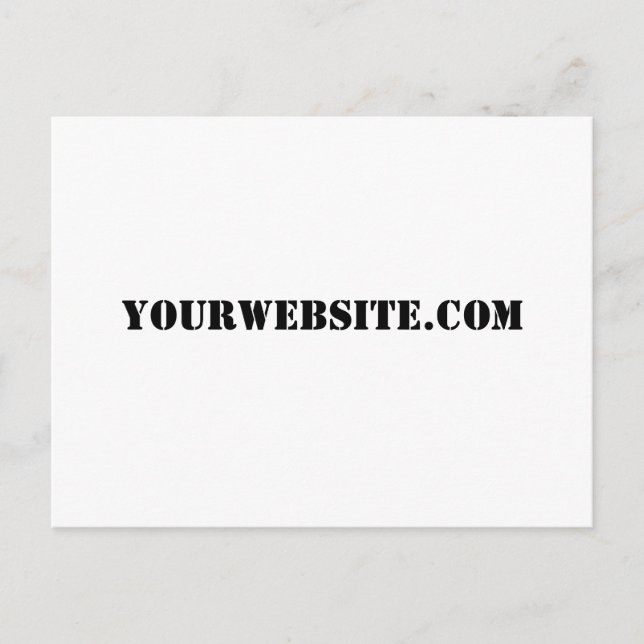YourWebSite.com Vykort (Framsida)