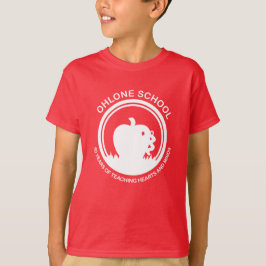 Youth Apple T-Shirt Red