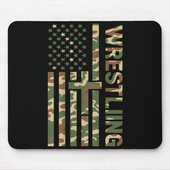 Youth Camo Wrestling American Flag Us Patriotic Bo Musmatta (Framsidan)