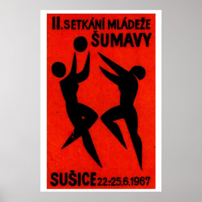 Youth Convention Sports - Matchbox Print - Czech Poster (Framsidan)