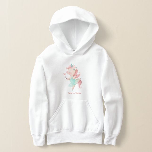 Youth Dance Hoodie T Shirt (Laydown)