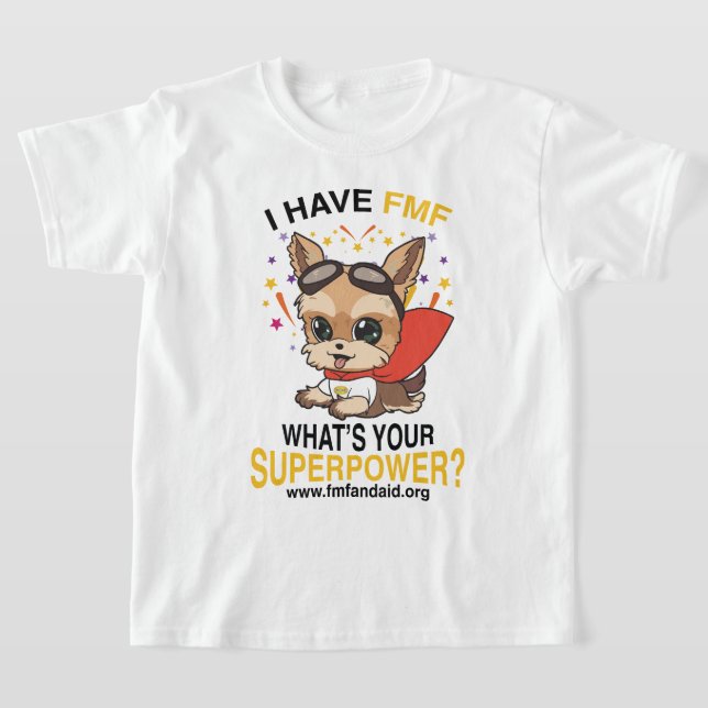 Youth FMF Superpower T Shirt (Laydown)