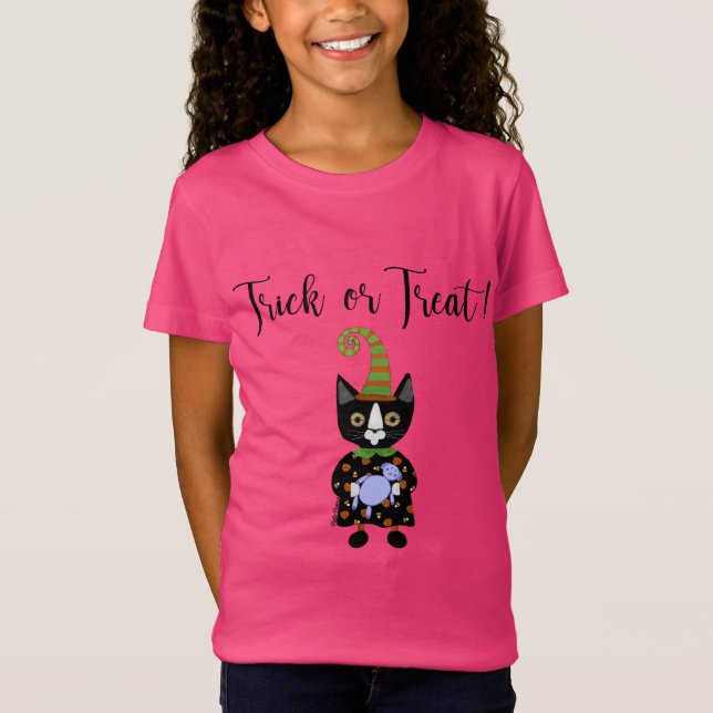 Youth Halloween T-shirt (Framsida)