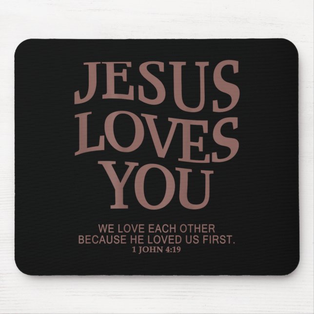 Youth Jesus Love You Christian God Good Boy Son Me Musmatta (Framsidan)