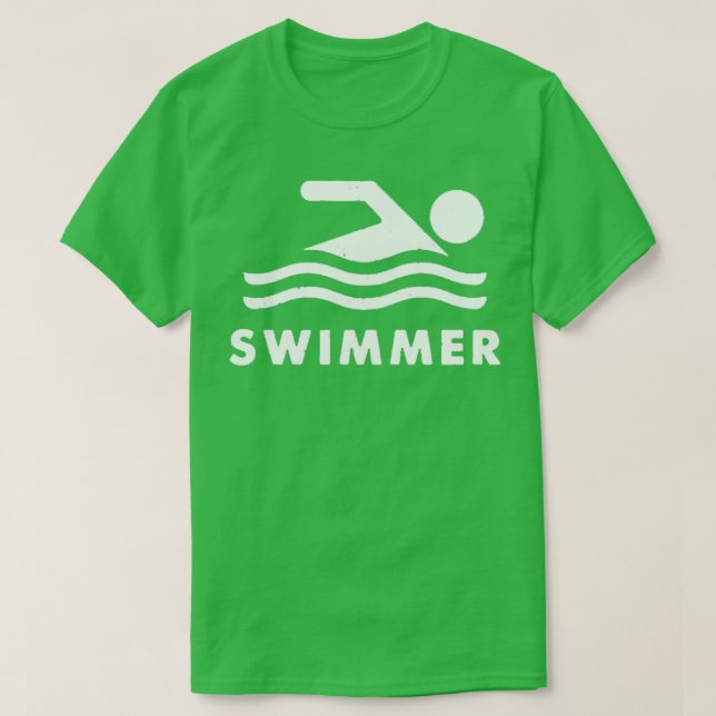 YOUTH KIDS Swimming Swimmer Olympic Simma Team You T Shirt (Design framsida)