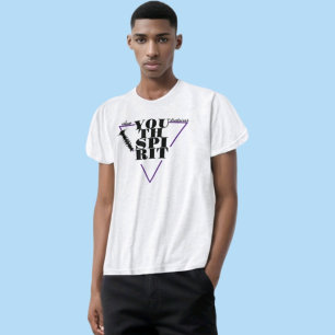 "Youth Spirit" Urban Streetwear Trendig Grafik T Shirt