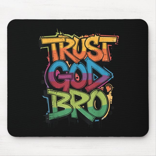 Youth Trust God Bro Funny Christian Boy Son Brothe Musmatta (Framsidan)