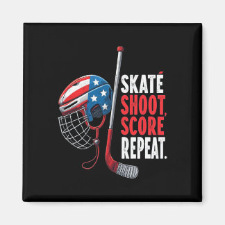 Youth Usa ishockeytröja is pojkar Hockey Födelsed Magnet