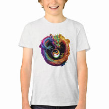 Youth Yin Yang Dragon T-Shirt