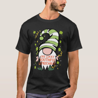 Youthful Funny St patrick's day Lucky Gnome Family T Shirt